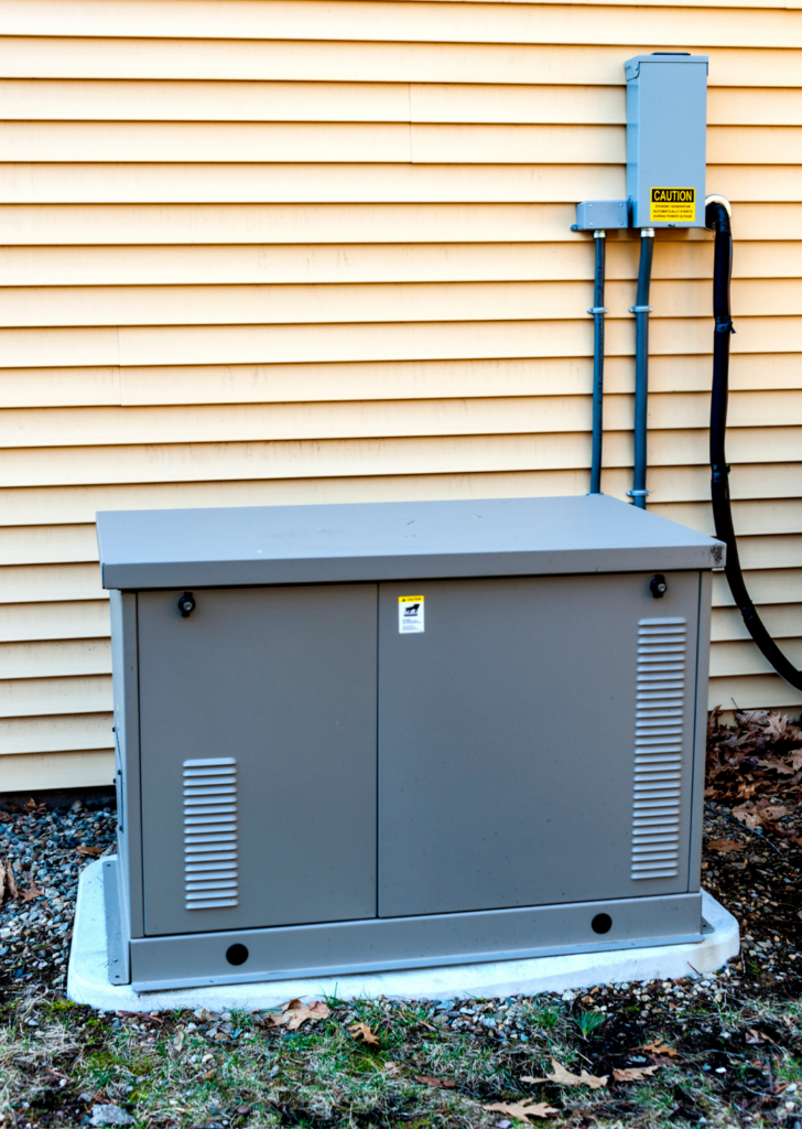 Residential standby generator